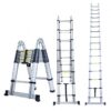 Double Telescopic ladder 3.8M (1.9m+1,9m)