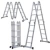 16Ft Aluminum Multi Purpose Ladder 4by4