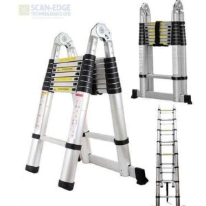 Double Telescopic Aluminium Ladder 8.2 meters (4.1m+4.1m)