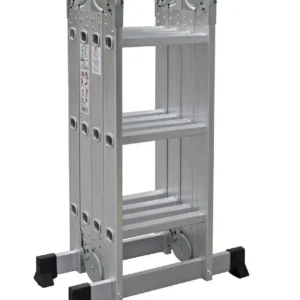 4 X 3 Multipurpose Aluminum Folding Ladders. (3.7mtrs), (12.1ft)