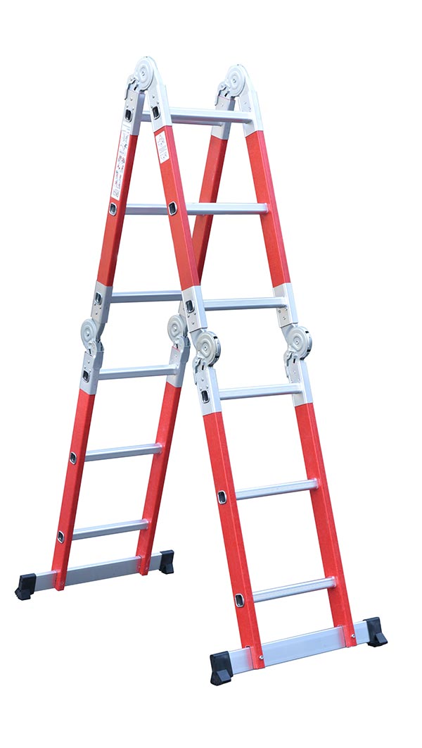 4×3 Fiberglass Multipurpose Ladder – 3.8 Meters