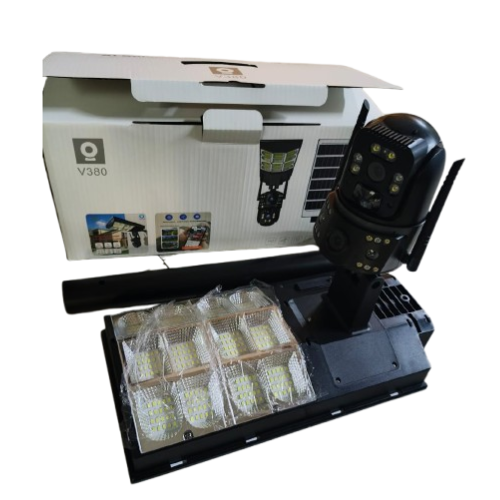 4G Solar Floodlight with PTZ Camera